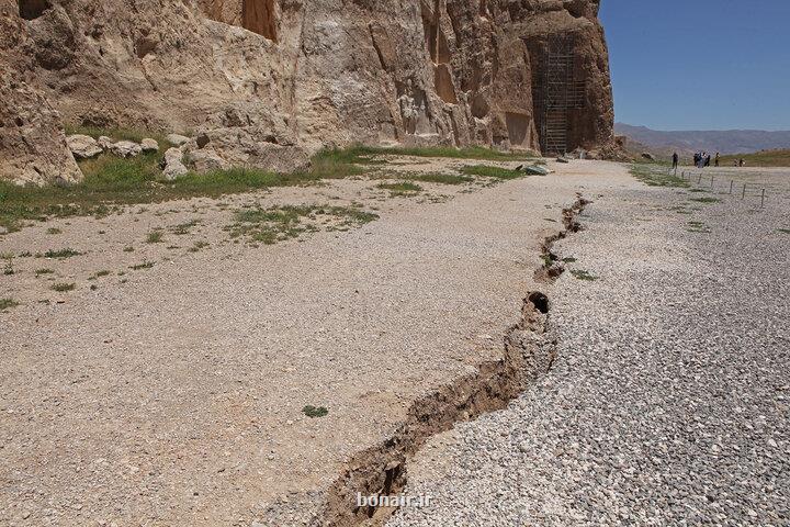 اسکن محوطه نقش رستم انجام شد